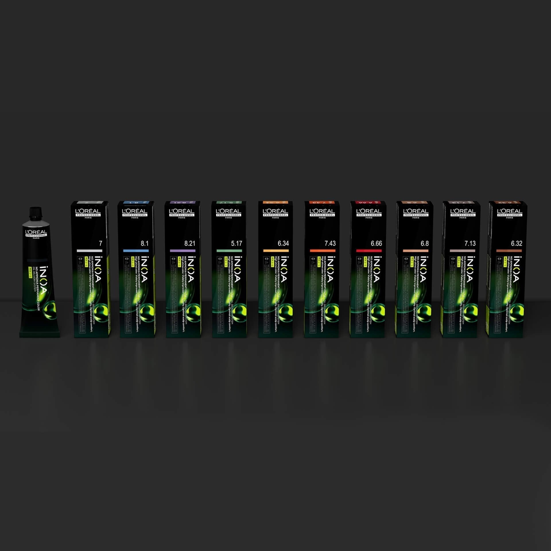 L'Oreal Professionnel Paris - 8.21 Light Irisdescent Ash Blonde - Inoa Ammonia Free Permanent Colour - Mix 1:1 - (60g)