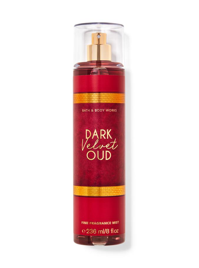 Bath & Body Works Dark Velvet Oud Fine Fragrance Mist 236 ml bottle front view