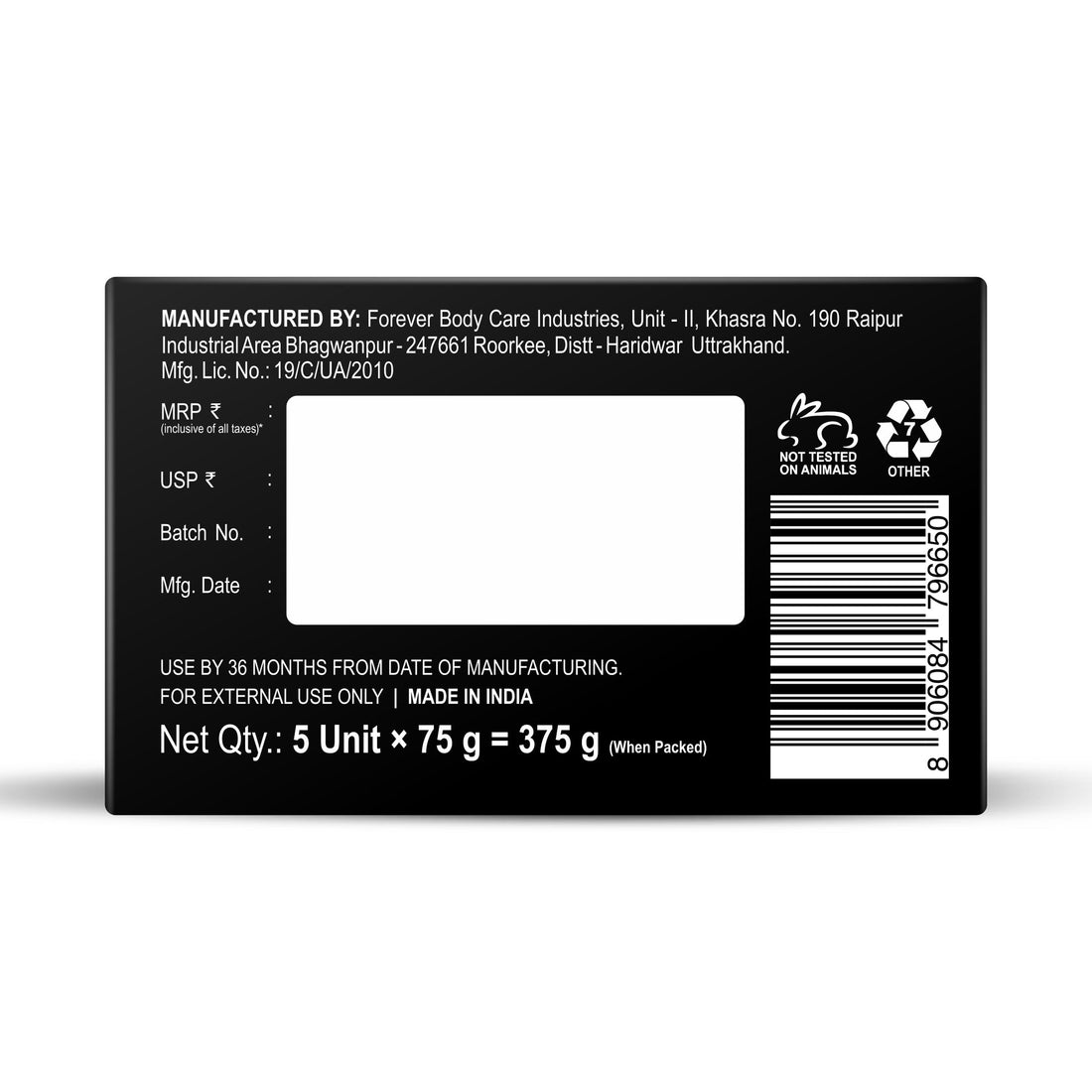 Beardo Jamaican Rum Soap – Eco-Friendly