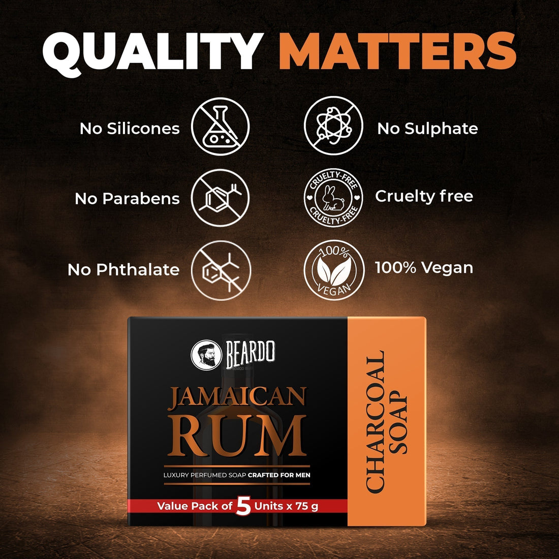 Beardo Jamaican Rum Soap – Usage Instructions