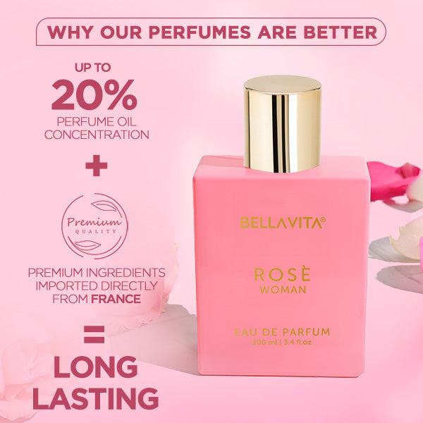 Bella Vita Rose Perfume for Women 100ml