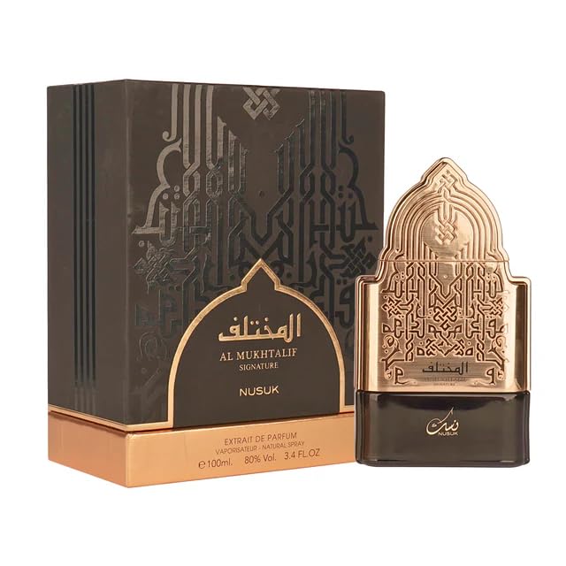 NUSUK Al Mukhtalif Signature Eau de Parfum for Men, 100ml