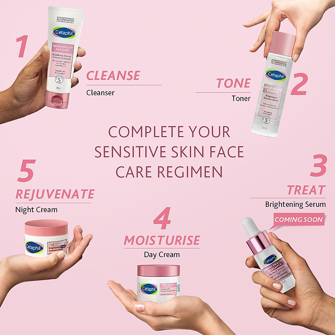 Cetaphil Bright Healthy Radiance Reveal Creamy Cleanser- (100ml)7