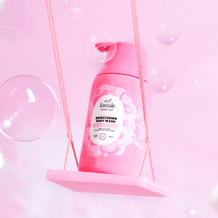 Foxtale Brightening Body Wash Even-Toned, Glowing Skin in 30 Days, 200ml