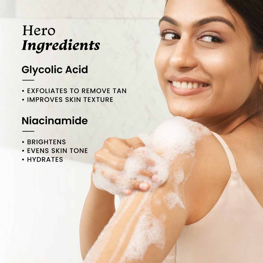 Foxtale Brightening Body Wash Even-Toned, Glowing Skin in 30 Days, 200ml3