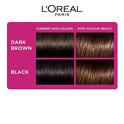 L'Oreal  Paris Casting Creme Gloss - Small Pack, 45g - 400 Dark Brown3