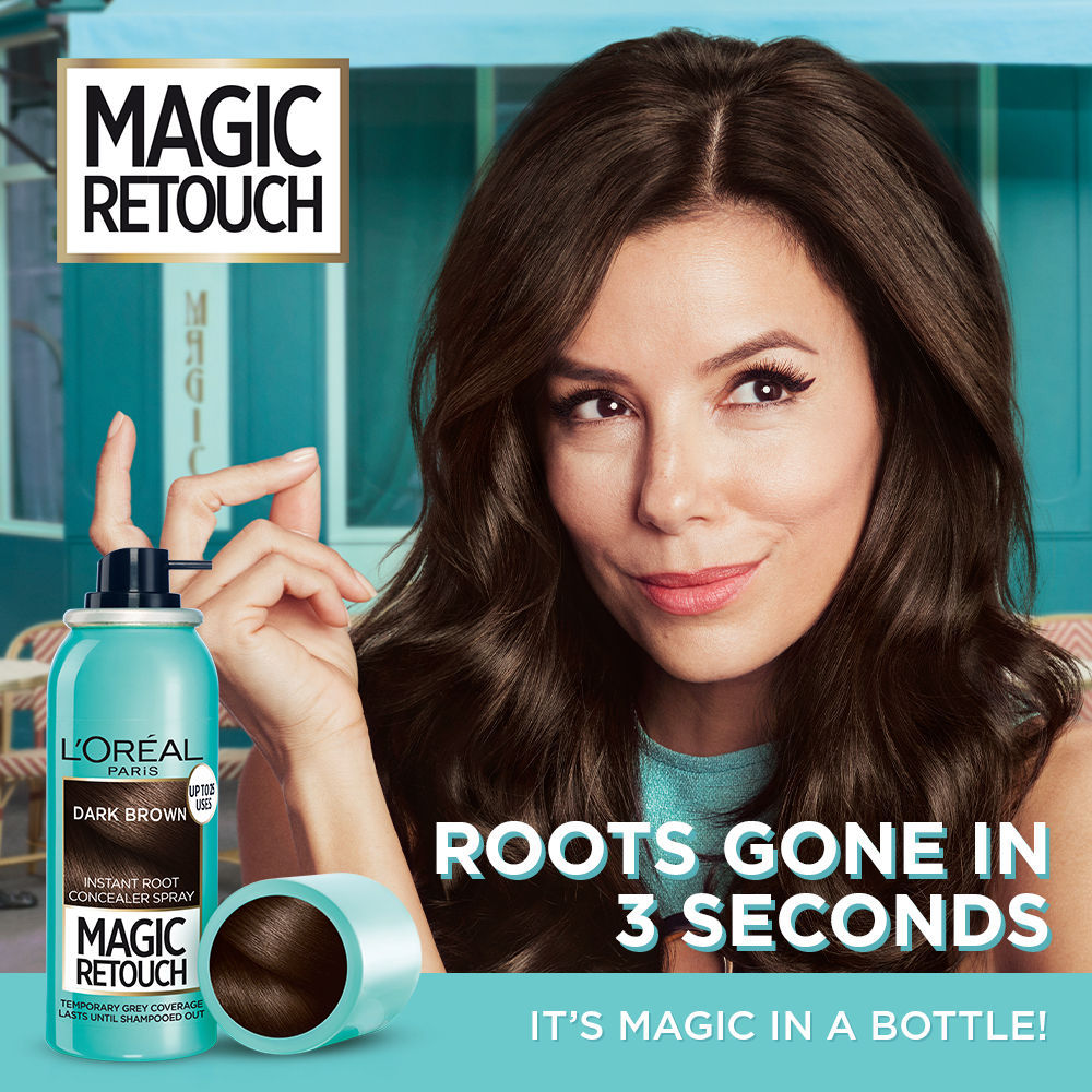 L'Oreal  Paris Magic Retouch Instant Root Concealer Spray - Dark Brown - (75ml)3