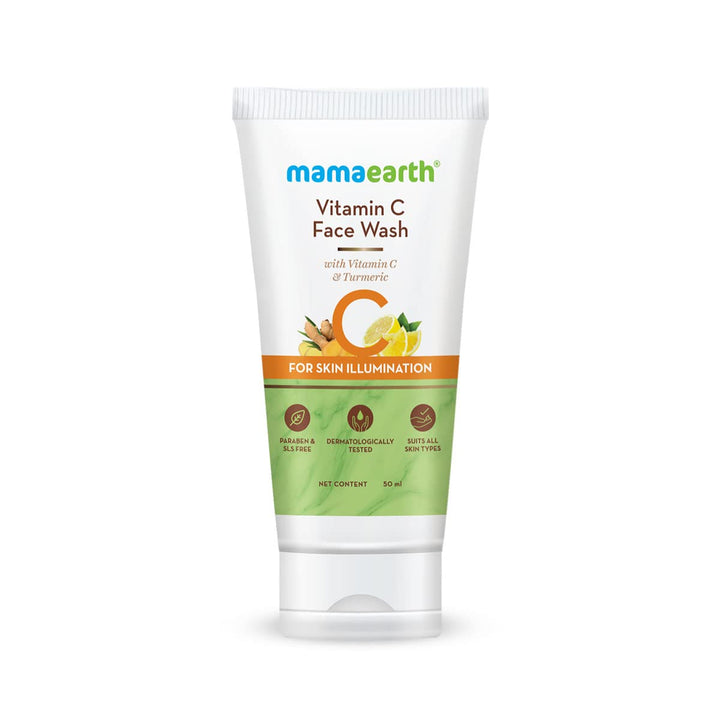 Mamaearth Vitamin C Face Wash, 50ml - House of Ateeq