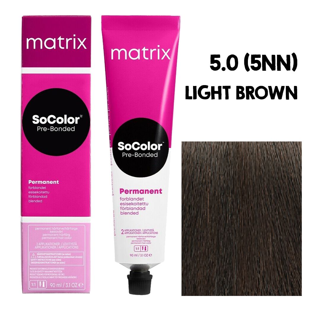 Matrix SoColor 5.0 - 5NN (Light Brown) - (90ml) - House of Ateeq