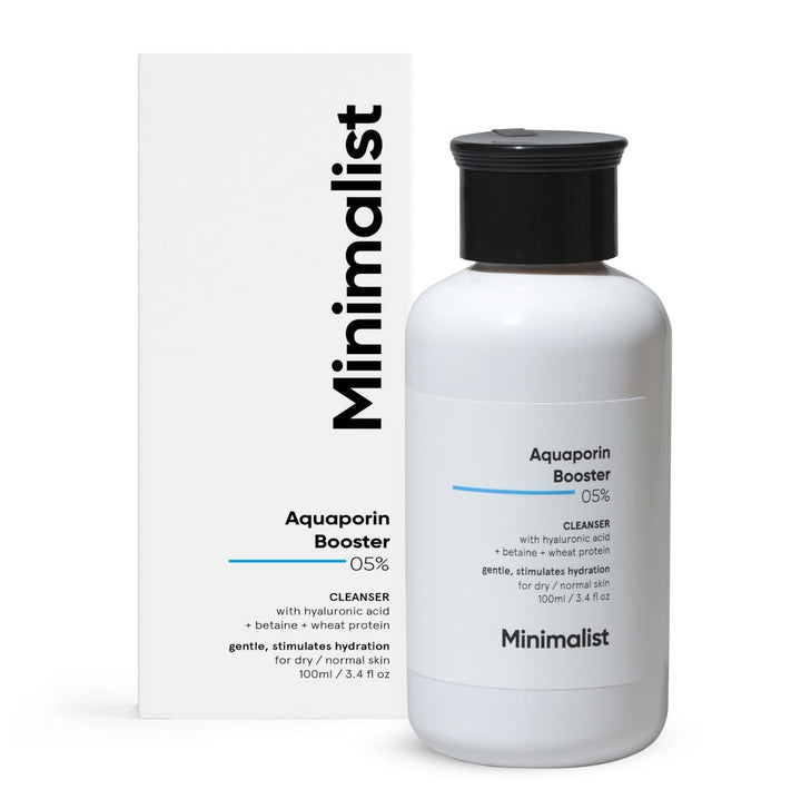 Minimalist Aquaporin Booster 5% Cleanser, 100ml - House of Ateeq