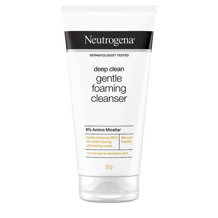 Neutrogena Deep Clean Gentle Foaming Cleanser, 50g - House of Ateeq
