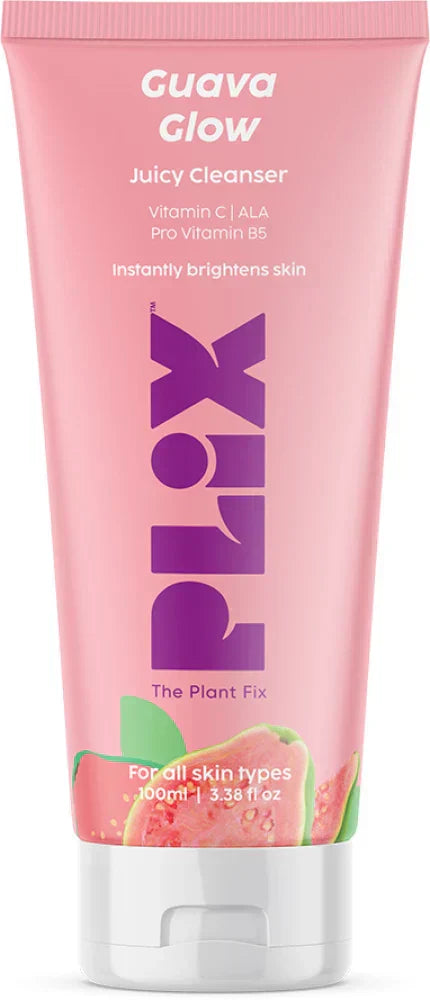 Plix Guava Glow Juicy Cleanser, 100ml - House of Ateeq