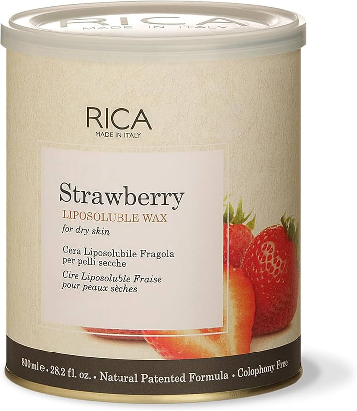 Rica Liposoluble Wax Strawberry 800ml - House of Ateeq