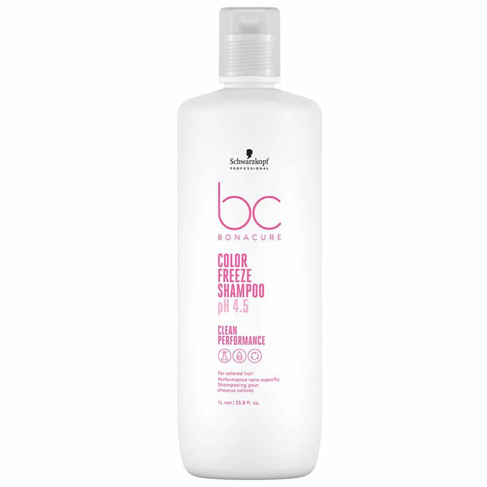 Schwarzkopf Professional BC Bonacure Color Freeze shampoo pH 4.5 - (1 Ltr) - House of Ateeq