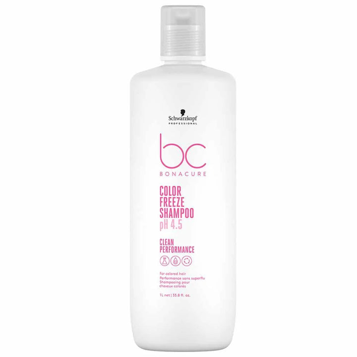 Schwarzkopf Professional BC Bonacure Color Freeze shampoo pH 4.5 - (1 Ltr) - House of Ateeq