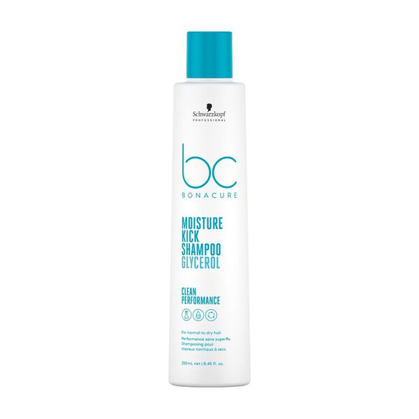 Schwarzkopf Professional BC Bonacure Moisture Kick Shampoo with Glycerol - (250ml) - House of Ateeq