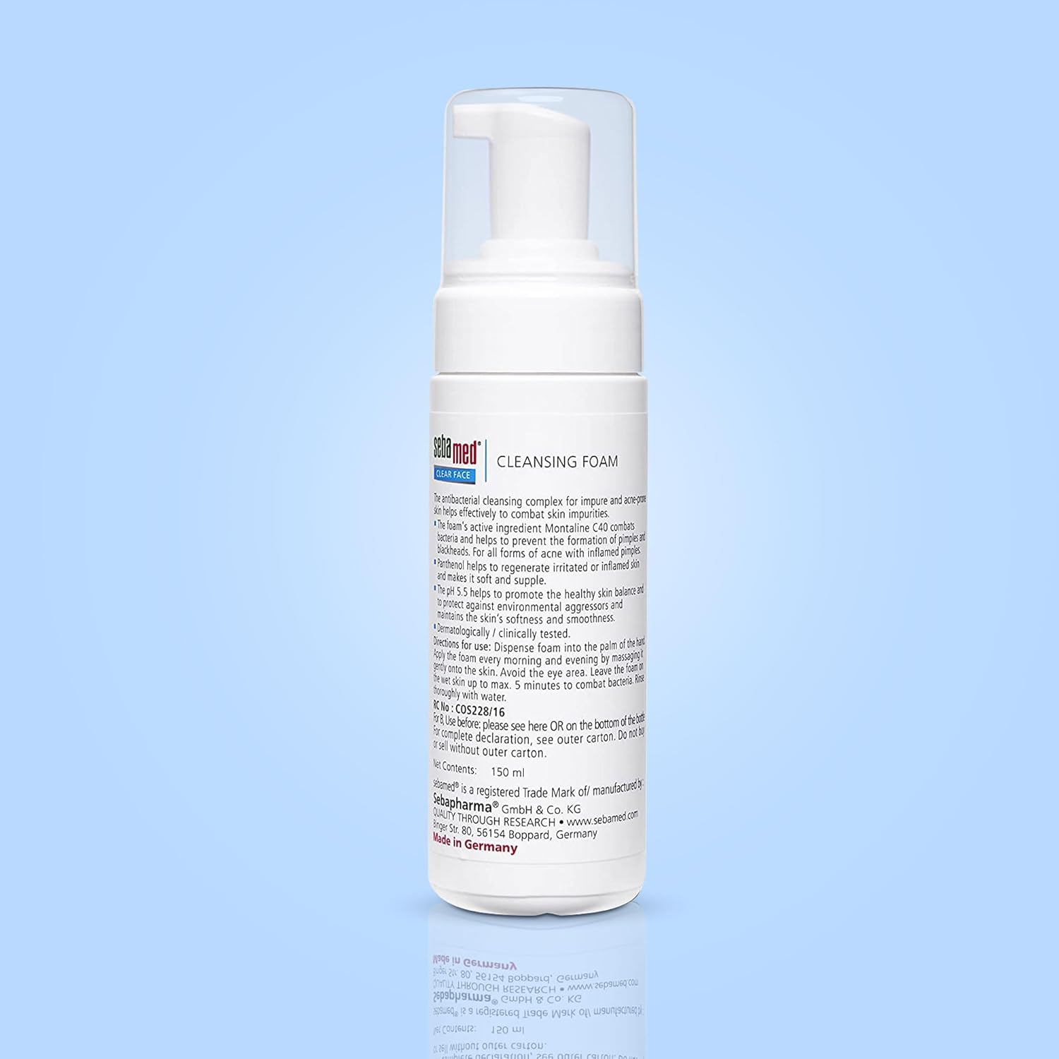 Sebamed Clear Face Cleansing Foam for Acne Prone Skin, 150ml2