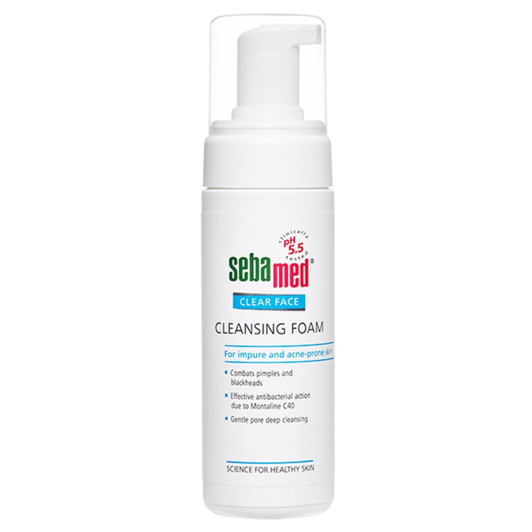 Sebamed Clear Face Cleansing Foam for Acne Prone Skin, 150ml