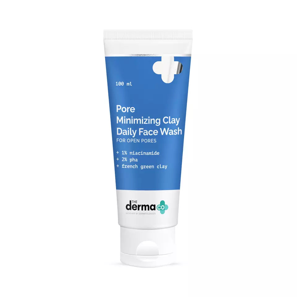 The Derma Co Pore Minimizing Clay Daily Face Wash 100ml - House of Ateeq
