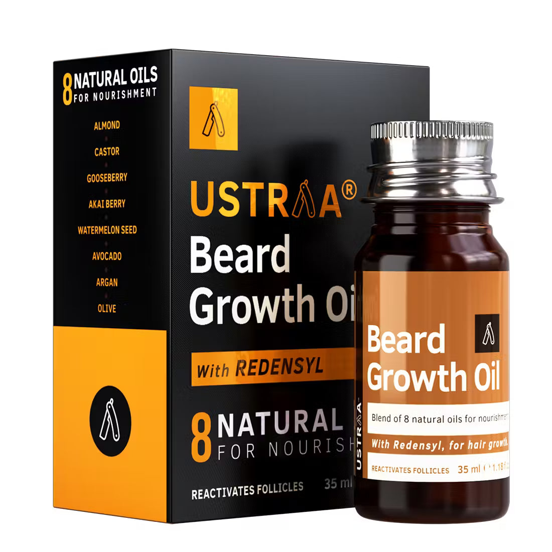 USTRAA BEARD GROWTH OIL 35 ML - House of Ateeq