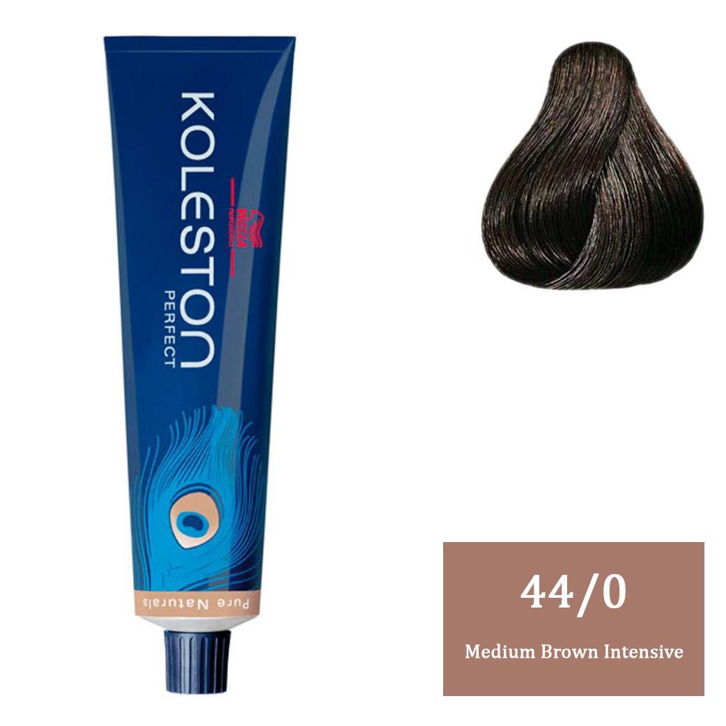 Wella Professionals Koleston Perfect Pure Naturals, 44/0 - Meduim Brown Intensive - House of Ateeq