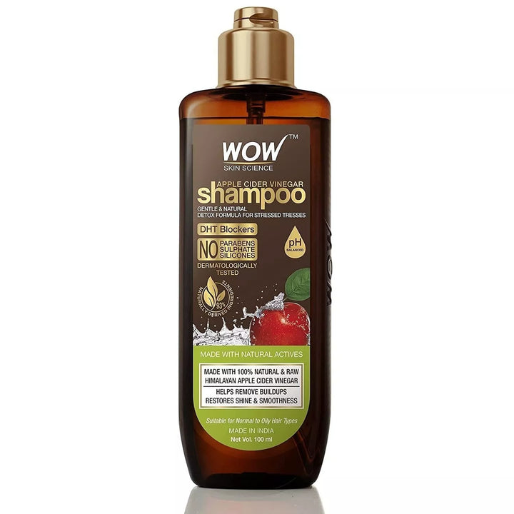 Wow Apple Cider Vinegar Shampoo, 100ml - House of Ateeq