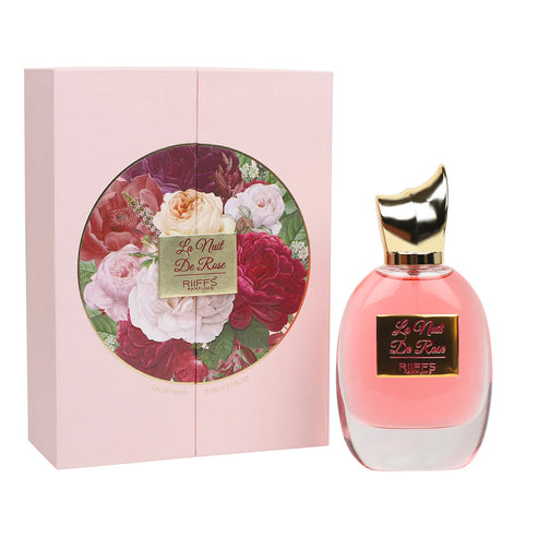 Riiffs La Nuit De Rose Eau De Parfum for Women, 100ml